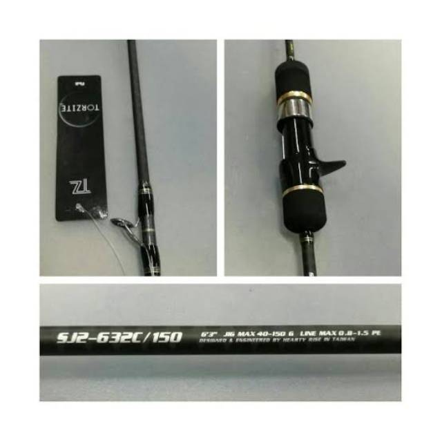 Joran/rod HEARTY RISE SLOW JIGGING II SJ2-632C/150