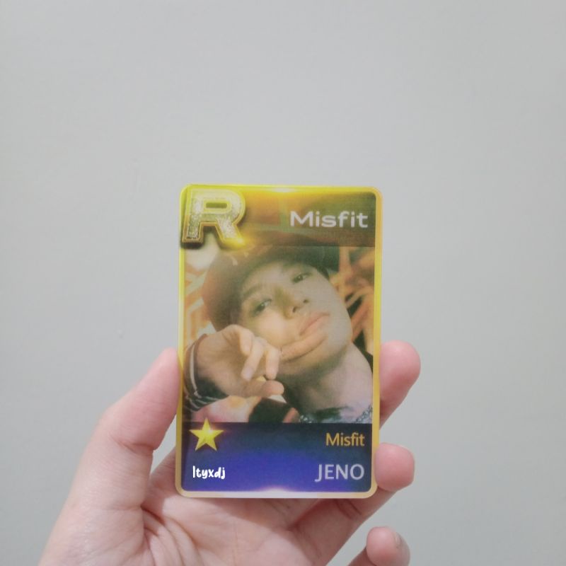 NCT DREAM NCT U Jeno Misfit Lenticular Fanmade