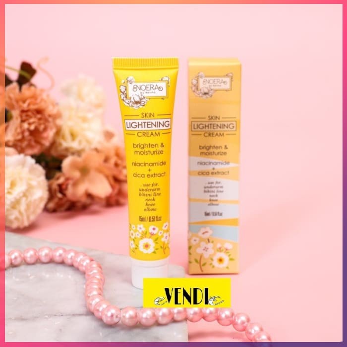 Noera Skin Lightening Cream - Armpit Cream Pemutih Lipatan Pemutih Ketiak Pemutih Selangkangan BPOM - Official Asli Grosir Murah 100%l