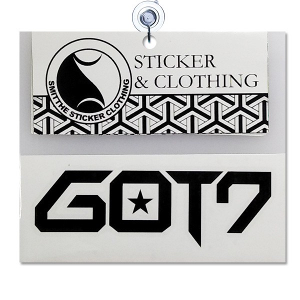 Stiker GOT7 Logo 2020 v.2 Cutting Sticker aksesoris Mobil Motor