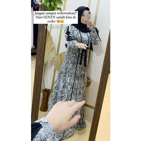 (COD) Shova Dress / REFERENSI USNAYA DRESS JAVINA KALEELA NADEEA zeen by zi