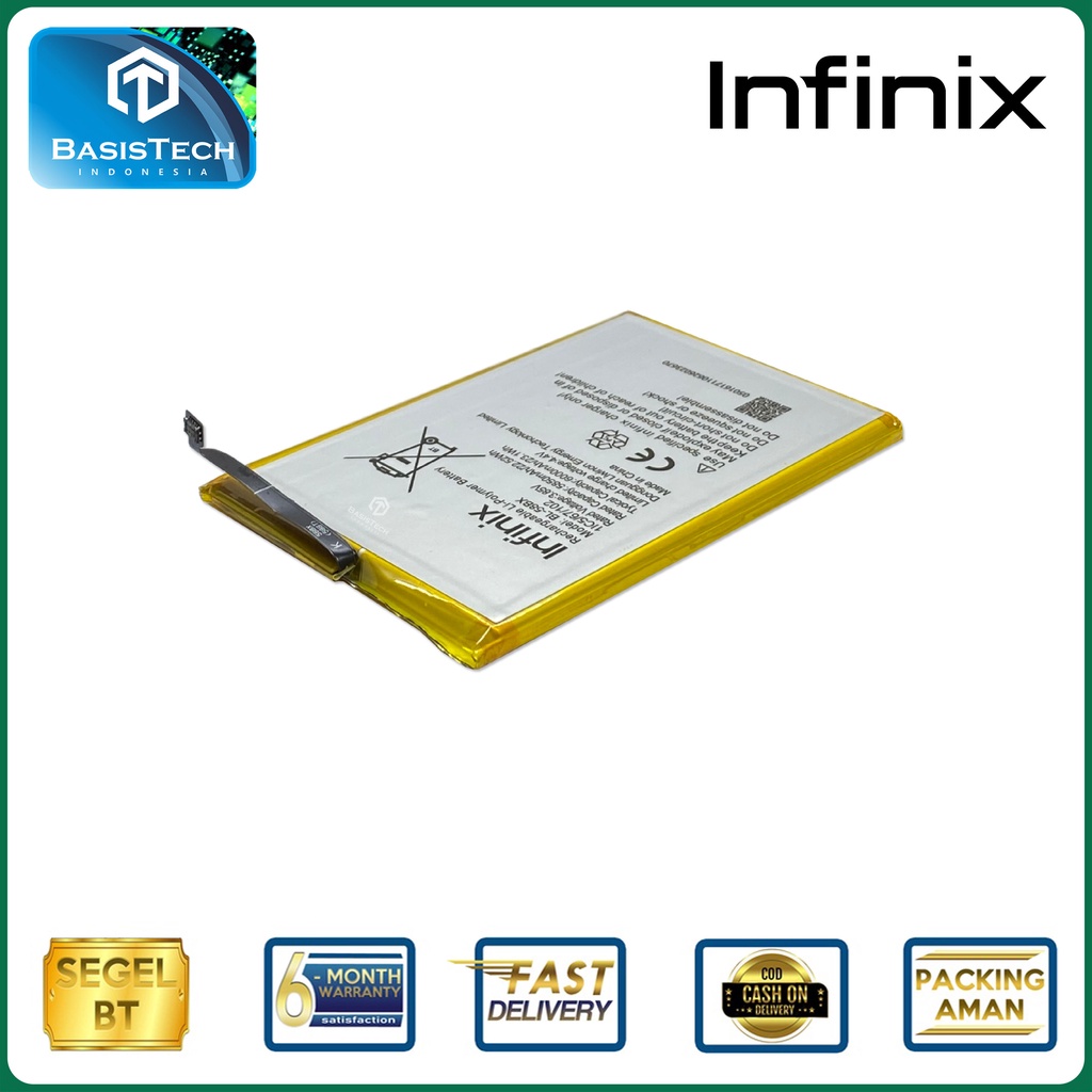 BATERAI INFINIX HOT 9 PLAY X608 X608B X608C HOT 10 PLAY X688 X688B HOT 10s BL-58BX