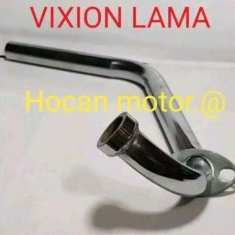 LEHER LEHERAN KNALPOT VIXION LAMA DAN VIXION NEW PIPA CHROME BEST QUALITY