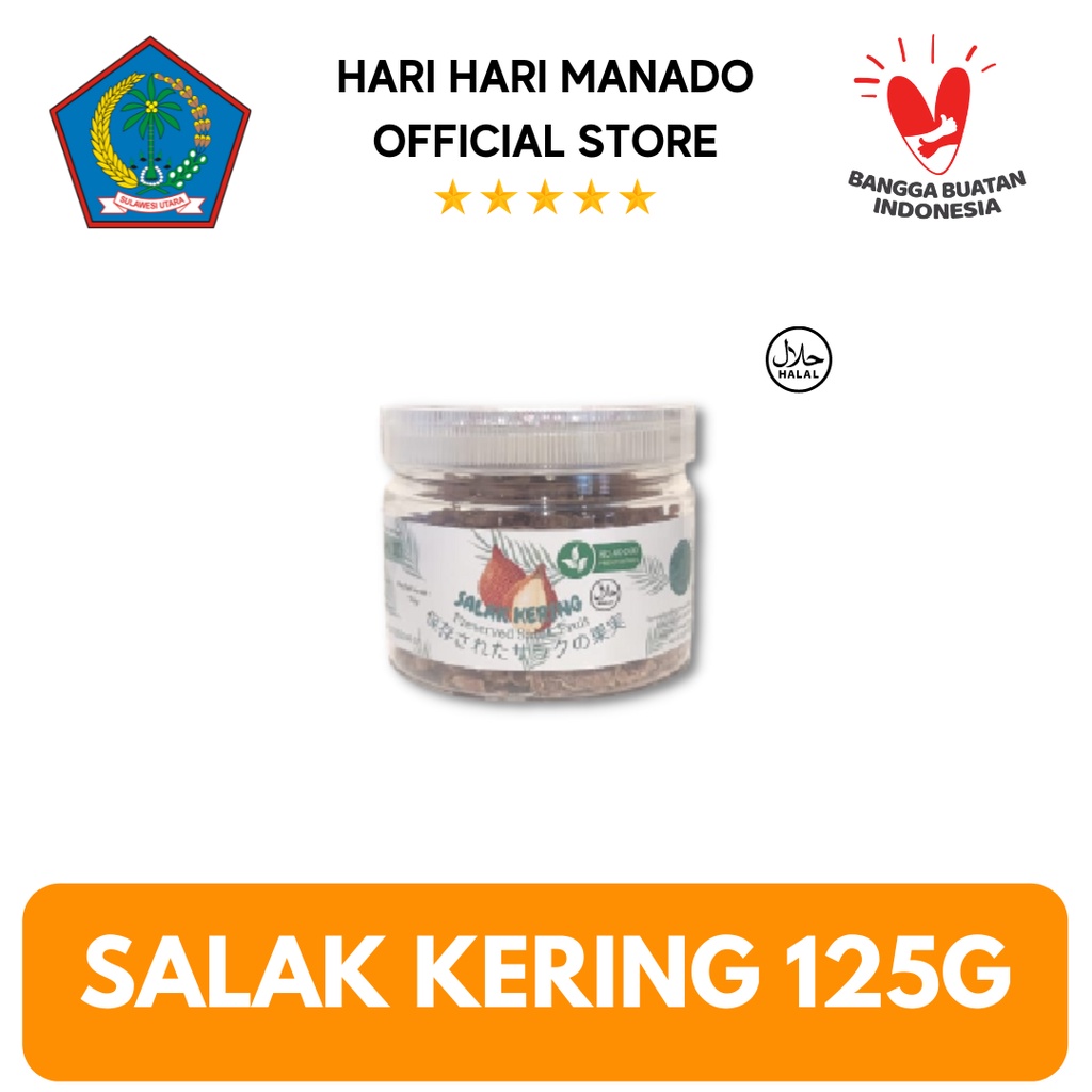 

SALAK KERING 125G | OLEH - OLEH KHAS MANADO