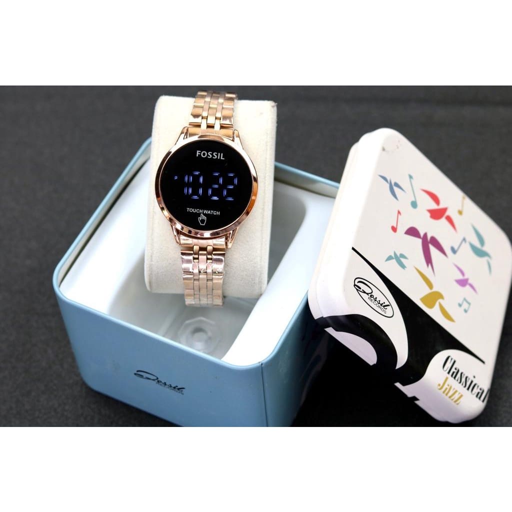 Grosiran Jam Tangan Wanita FI36100 LED Touch Screen Include Box Jam Tangan (COD)