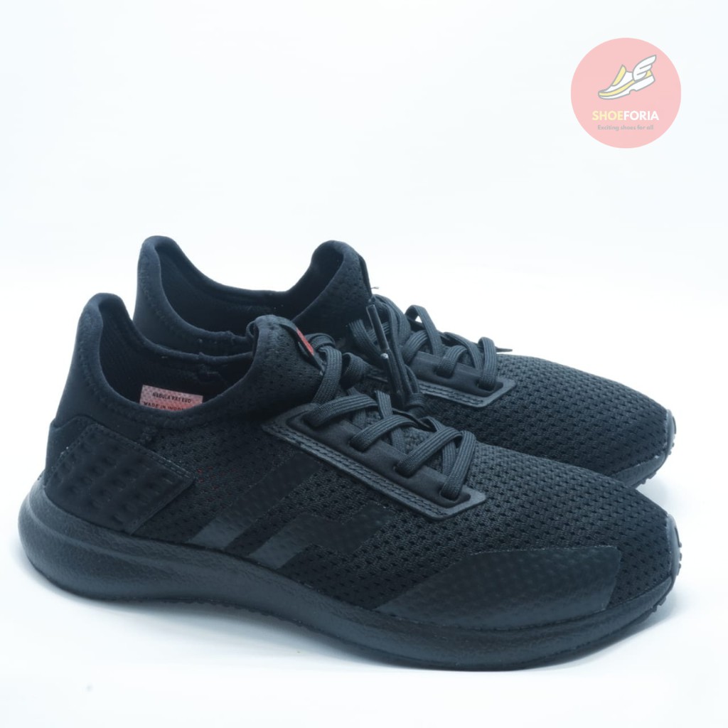 Sepatu Lari Piero Nebula PX1 Evo All Black Original 100% (sepatu sekolah)