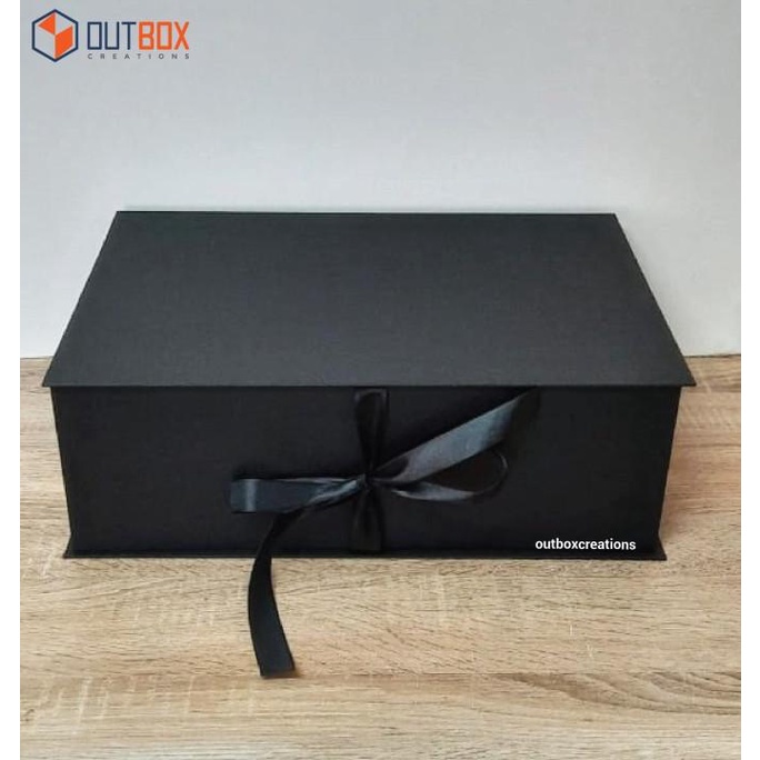 

[COD] Box Kado Pita Hitam Besar [COD]