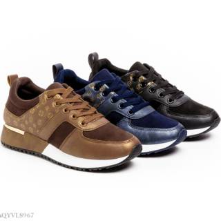 GIBD Louis Vuitton Sneakers Series AQYVL8967 SEPATU WANITA IMPORT SPORT LV SNEAKERS SPORTY ...