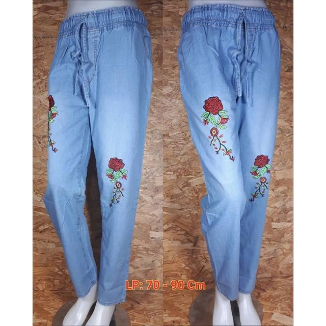 CELANA BOYFRIEND BORDIR ROSE ATAS BAWAH BAGGY ROSE ATAS CELANA BOYFRIEND BORDIR ROSE ATAS BAWAH BAGGY ROSE ATAS