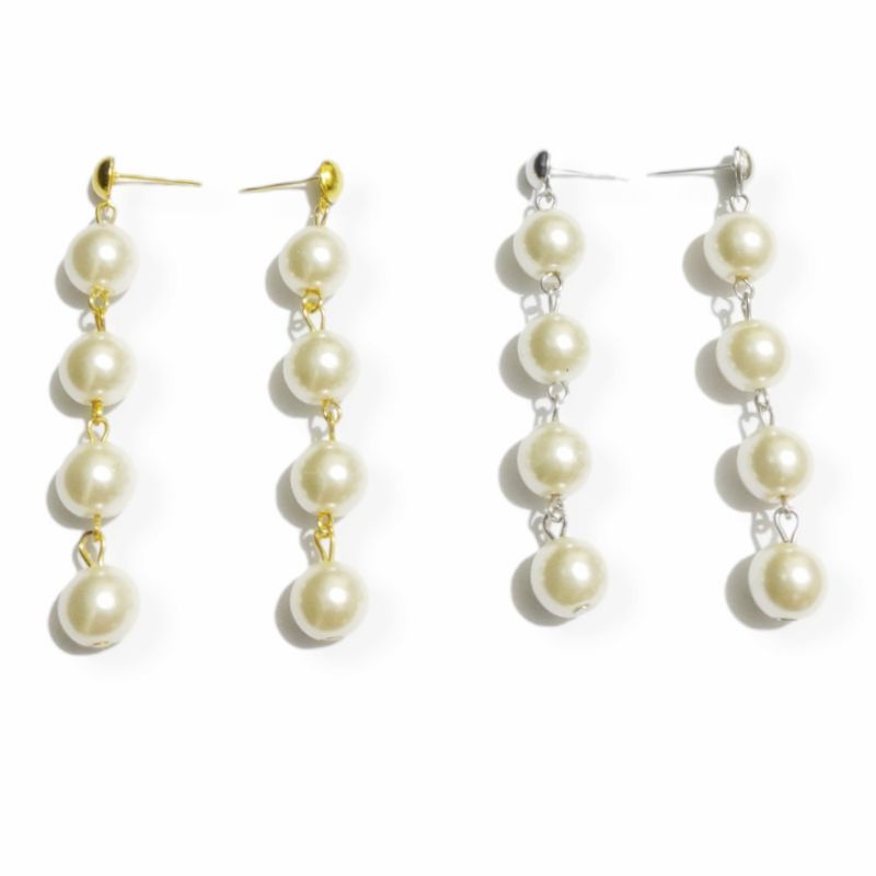 Emma Korean Pearl Stud Earrings Anting Tusuk Mutiara Korea