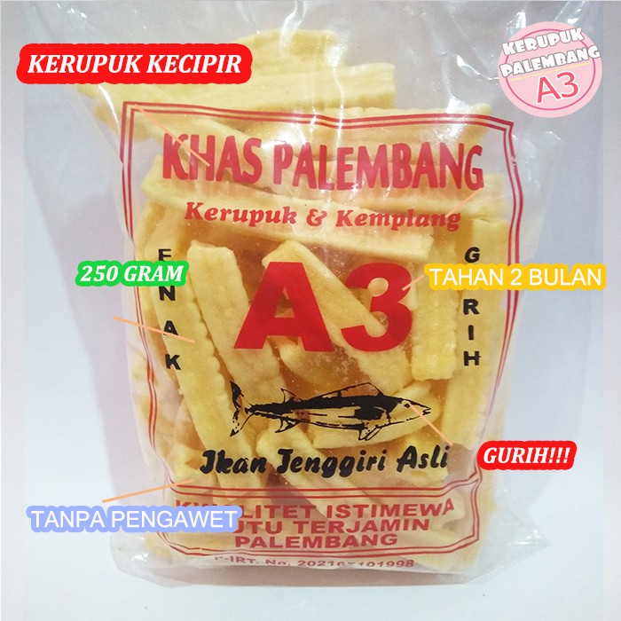 

KERUPUK KECIPIR KEMPLANG KECIPIR KHAS PALEMBANG