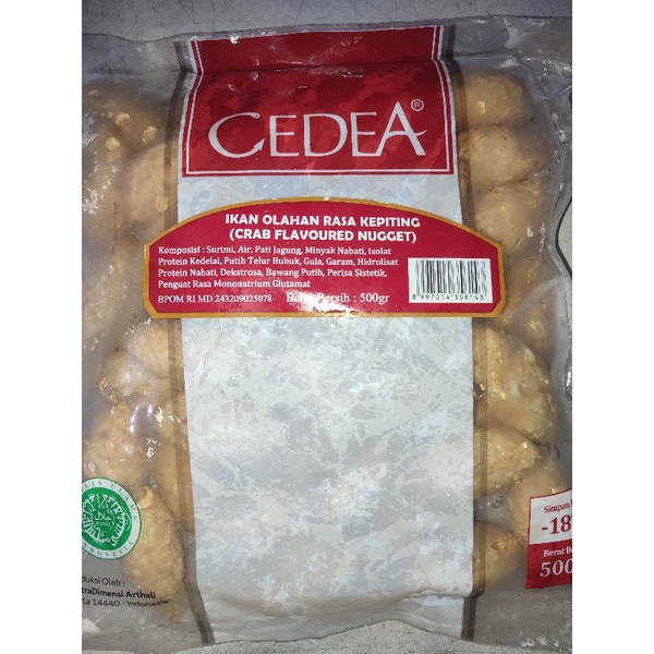 

Cedea Crabs Nugget 500Gr