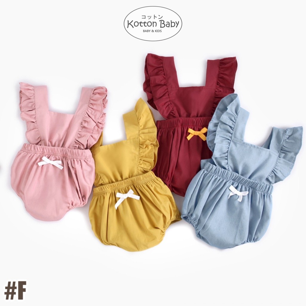 0-18bln PAKAIAN BAYI [Premium impor] BAJU ANAK JUMPER JUMPSUIT ROMPER PEREMPUAN catalog ZD F