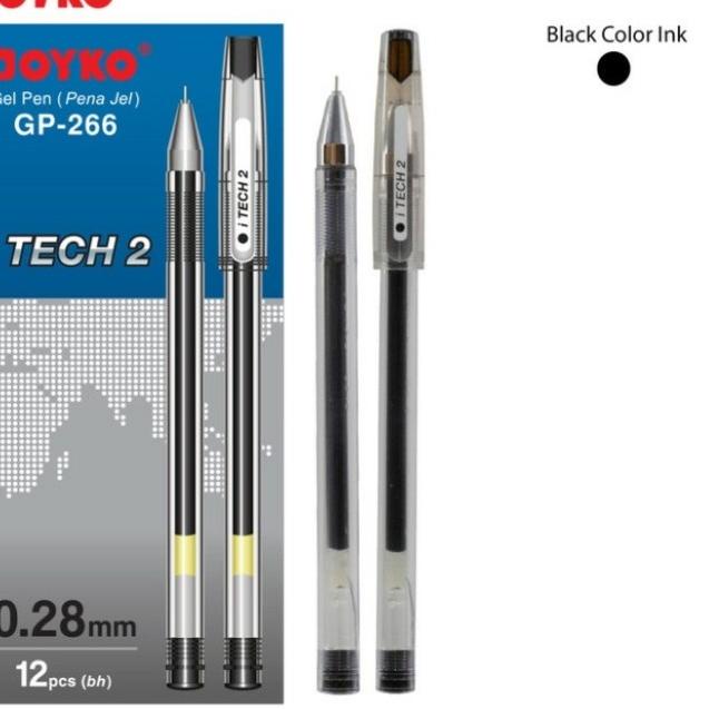 

Terbaru - Gel Pen Joyko GP-266 I TECH HITECH 2 12pcs