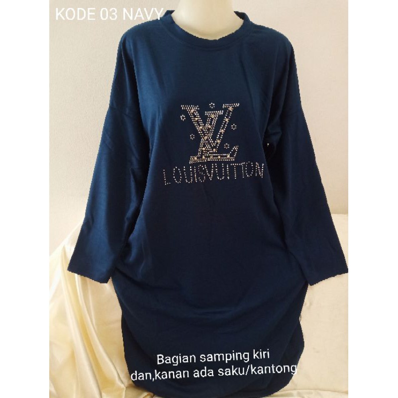 PROMO MURAH Tunik termurah ready cod saku kiri kanan BABYTERI MOTEK