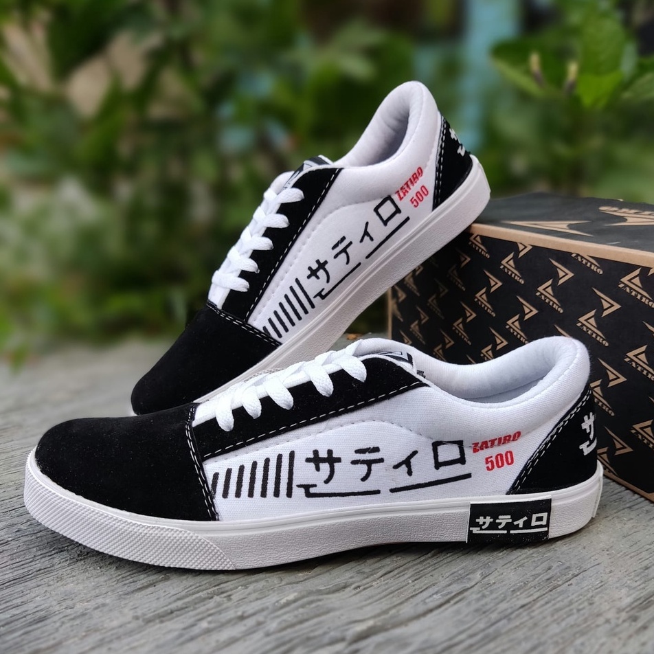 Sepatu Pria Sepatu Sneakers Aesthetic Kasual Trendy Terbaru Original Zatiro Sepatu Cowok Estetik Sep