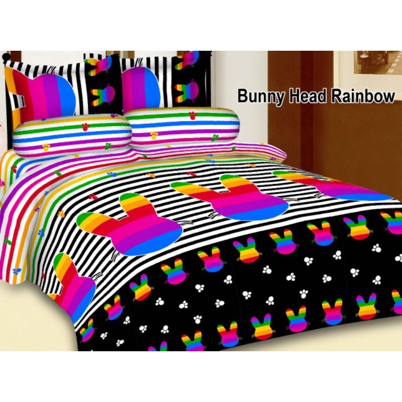 SPREI MOTIF KARAKTER BAHAN BONITA SIZE 180x200/160x200/120x200