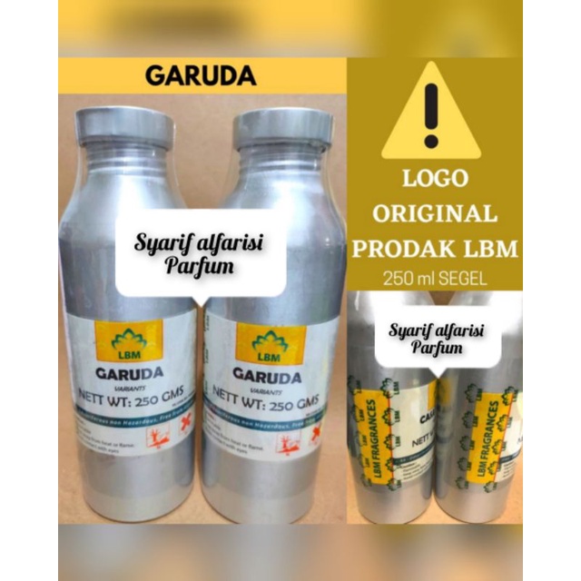 PARFUM GARUDA 250ML SEGEL By LBM/BIBIT PARFUM LBM
