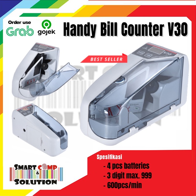 Money Counter Mobile Unicorn V30 - Mesin Penghitung Uang Portable