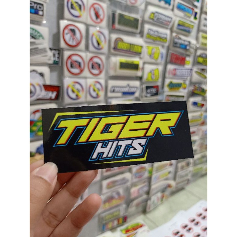 Sticker printing HEREX  Tiger Hits