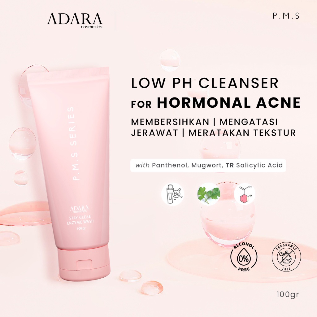 ADARA P.M.S Series Stay Clear Enzyme Wash 100gr