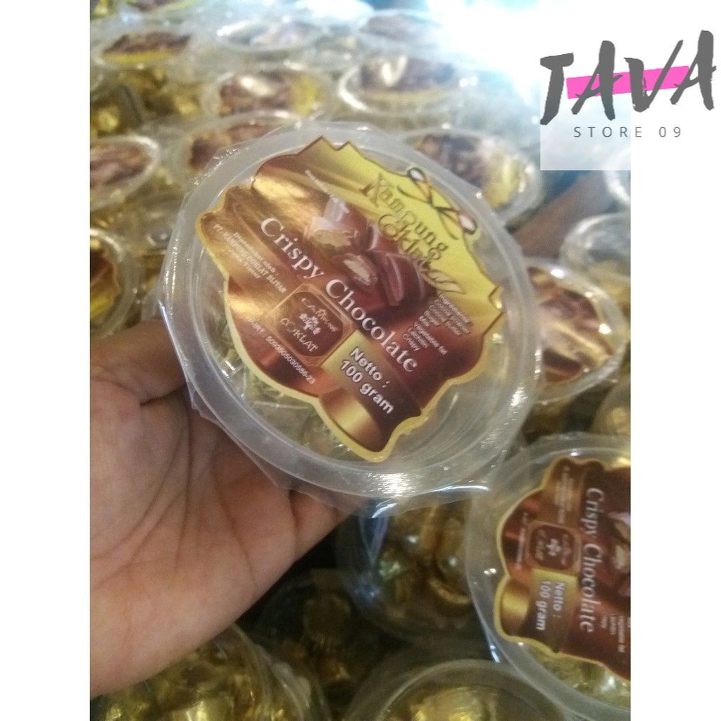 

Crispy Chocolate Kemasan Cup Kampung Coklat Blitar