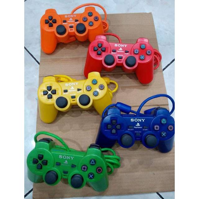 Stik Ps2 Tw Warna kabel serat / Stick Ps2 Warna kabel serat