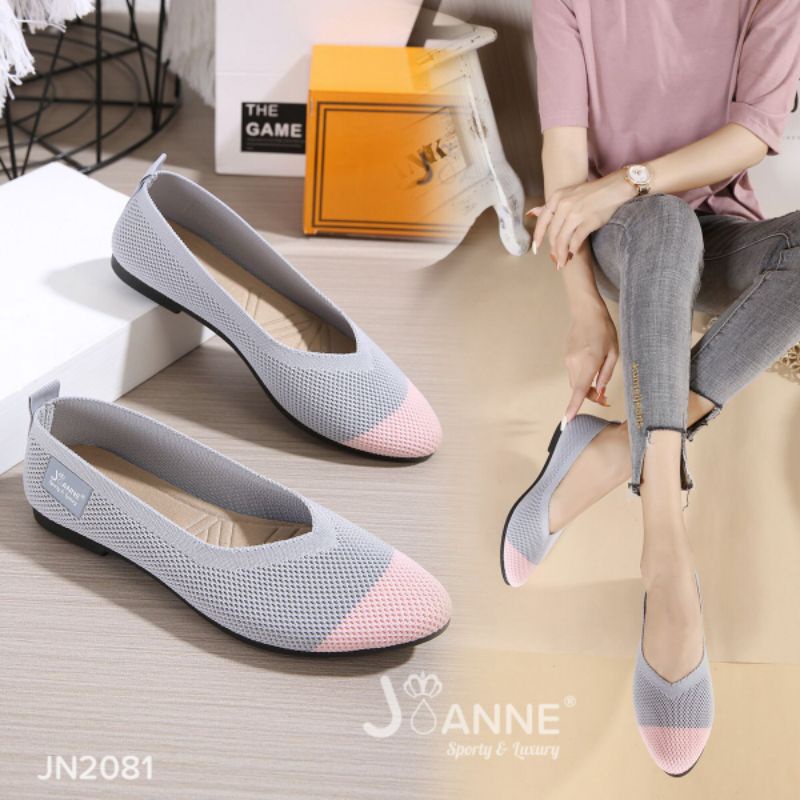 JOANNE Flyknit Flat Shoes JN2081 [ORIGINAL BRAND]