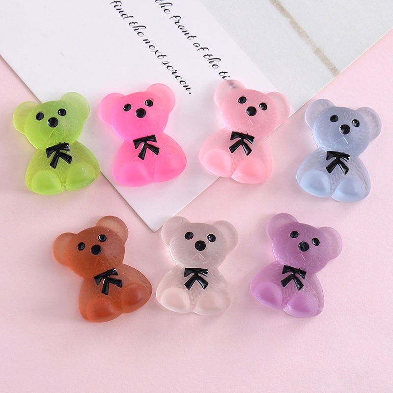 Little bear 1 Pc Aksesoris Stiker Gesper Sepatu crocs clog jibbitz diy charm pin