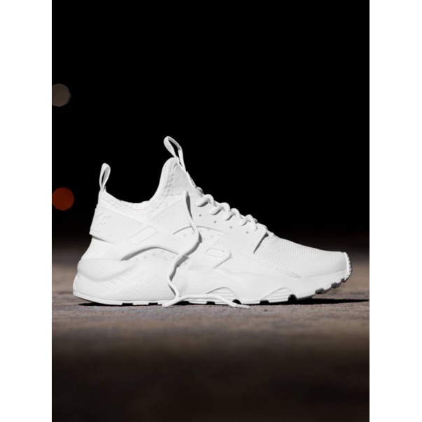 Nike Air Huarache Run Ultra &quot;Triple White&quot; BNIB MADE IN INDONESIA