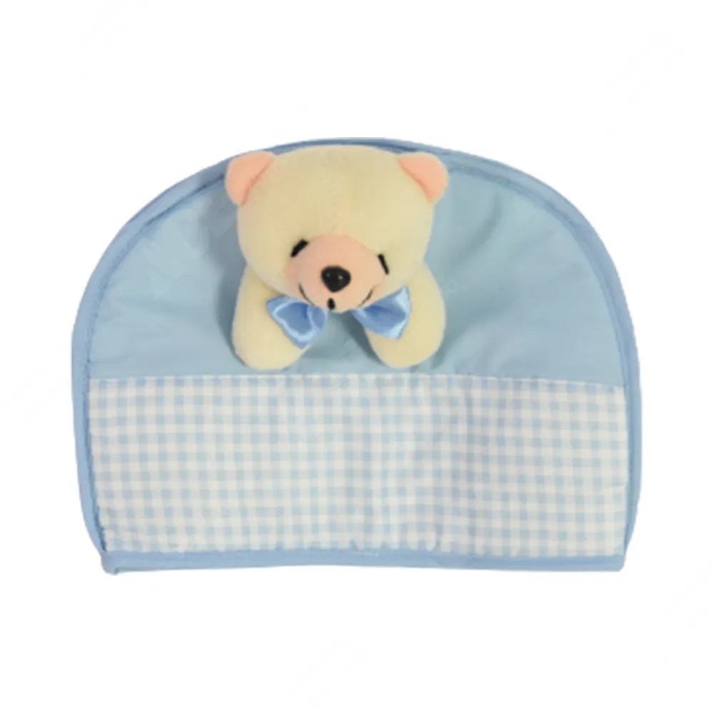 Ace Arthome Sarung Tempat Tisu Bear Checker - Biru