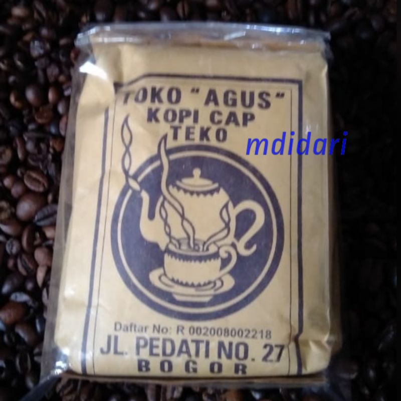 

Kopi Hitam Bubuk Cap Teko Kopi Lokal Bogor 250gr