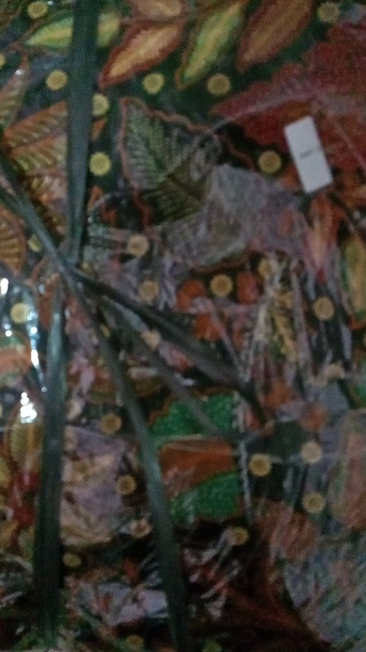 Gamis Batik Peplum Sogan Nyaman Di Pakai