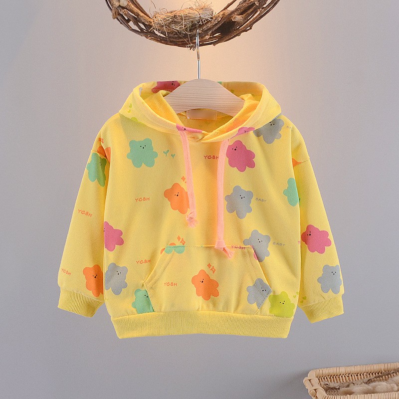 HOODIE JAKET BAYI BAJU PAKAIAN ANAK PEREMPUAN USIA 0-3 TAHUN MOTIF AWAN KARTUN BINTANG CANTIK IMPOR