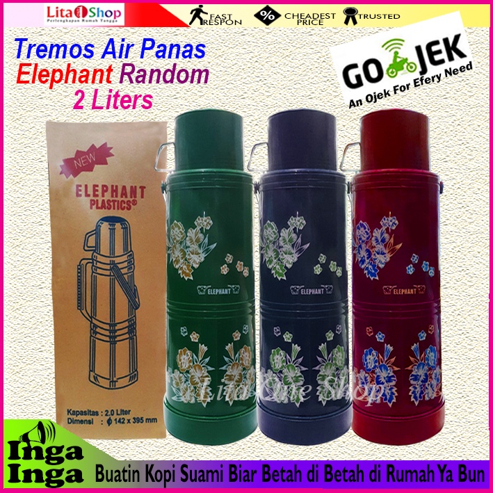 Tremos Air Panas Elephant  Tremos Air Panas 2 Liters