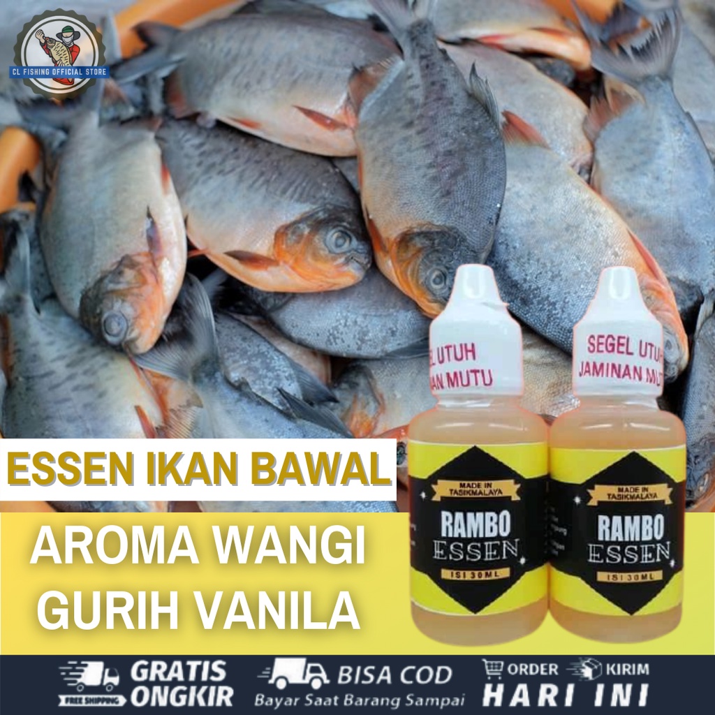 ESSEN IKAN BAWAL BABON - ESSEN OPLOSAN IKAN BAWAL - UMPAN PANCING ESSEN IKAN BAWAL HARIAN GALATAMA K