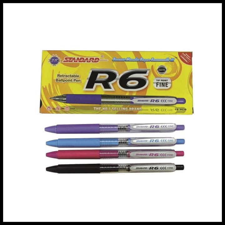 

Heaven | Standard Pen R6 Black / 12 Pcs