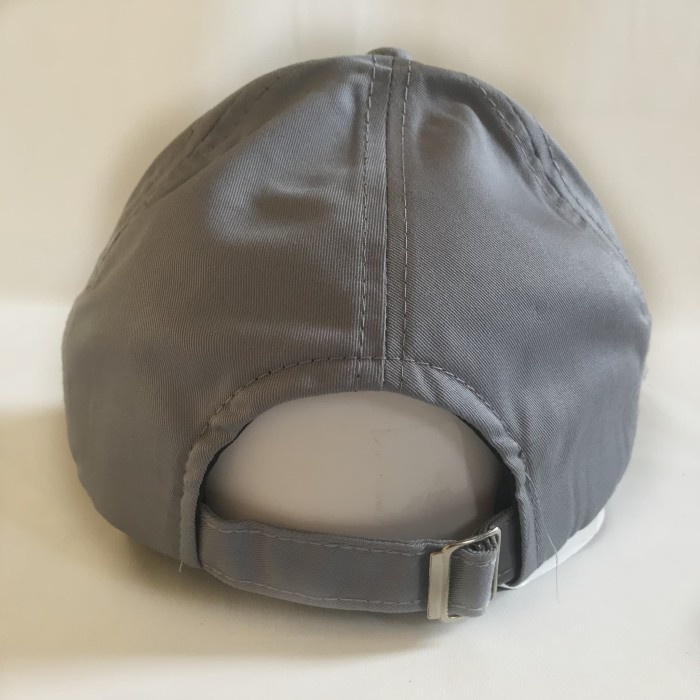 Da2A0Ggg Topi Baseball Unisex (Pria Wanita) Warna Abu-Abu Muda Polos Murah - Hitam 212101Vsfs