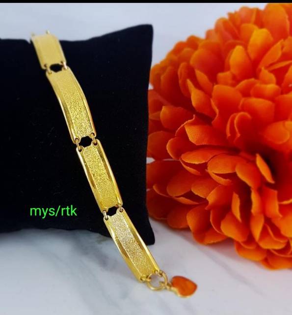 Gelang replika mas,mewah,awet,tahan lama