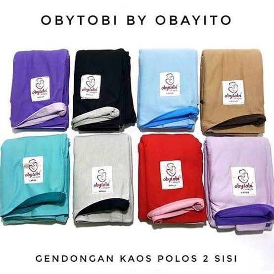 Obytobi by Obayito Geos / Gendongan Kaos Polos OB-087-B