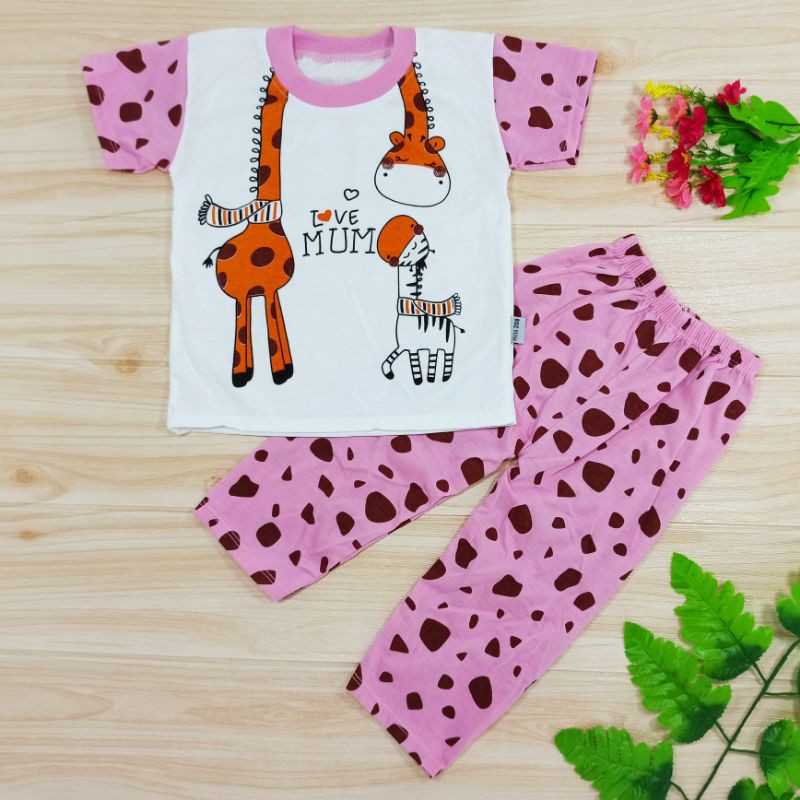 [Ss-8022] Pakaian Bayi Newborn 0-9bulan, Baju Harian Anak, Setelan Anak Lucu