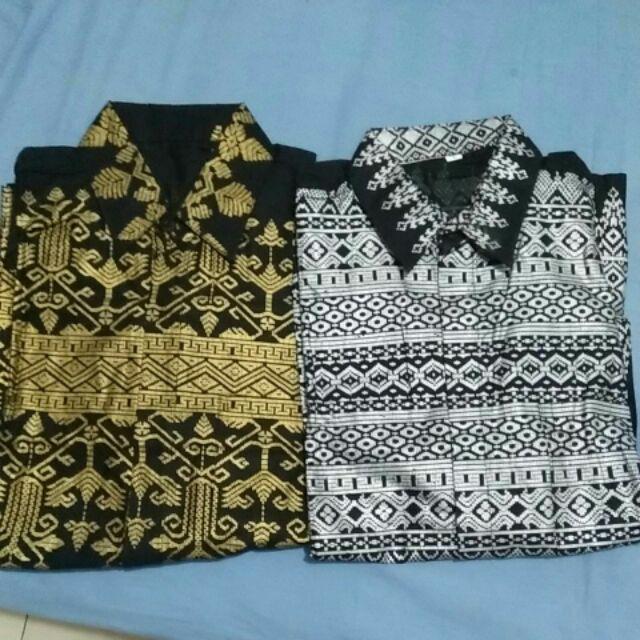 Kemeja Batik Pria Motif Prada Rintik Ani