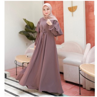 FASHION MUSLIM Baju  murah Mauren dress terlaris dress 