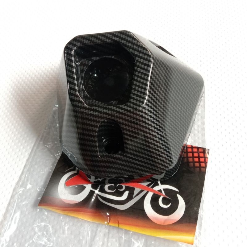 Paket cover knalpot + corong knalpot honda adv 150 / ADV 160 carbon