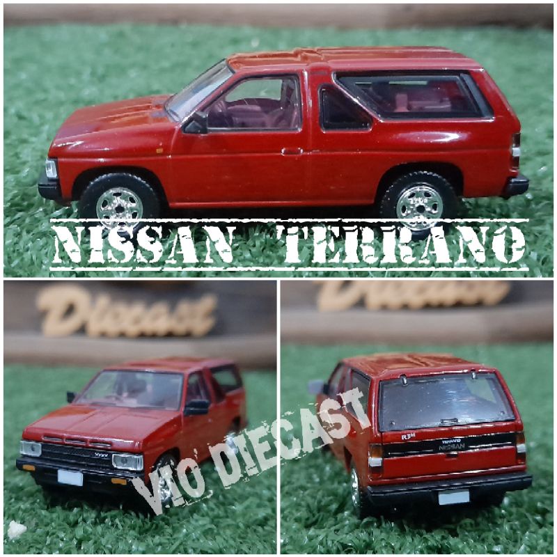Diecast Miniatur Nissan Terrano skala 1:64