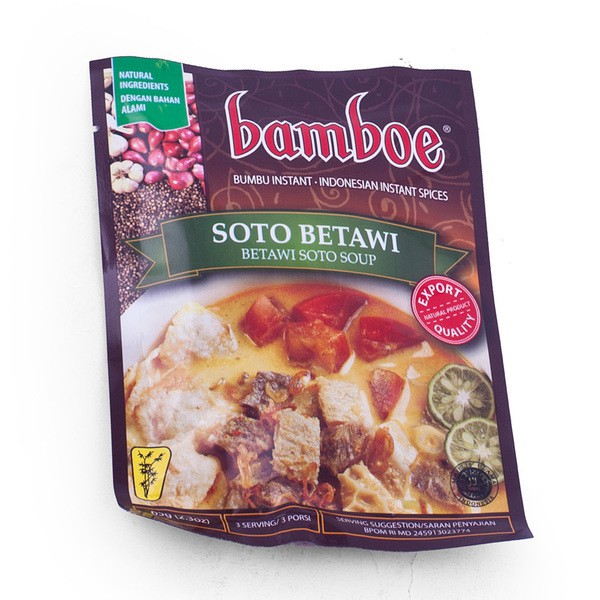 

BAMBOE Betawi Soto Soup - Bumbu Instant Soto Betawi 50gr