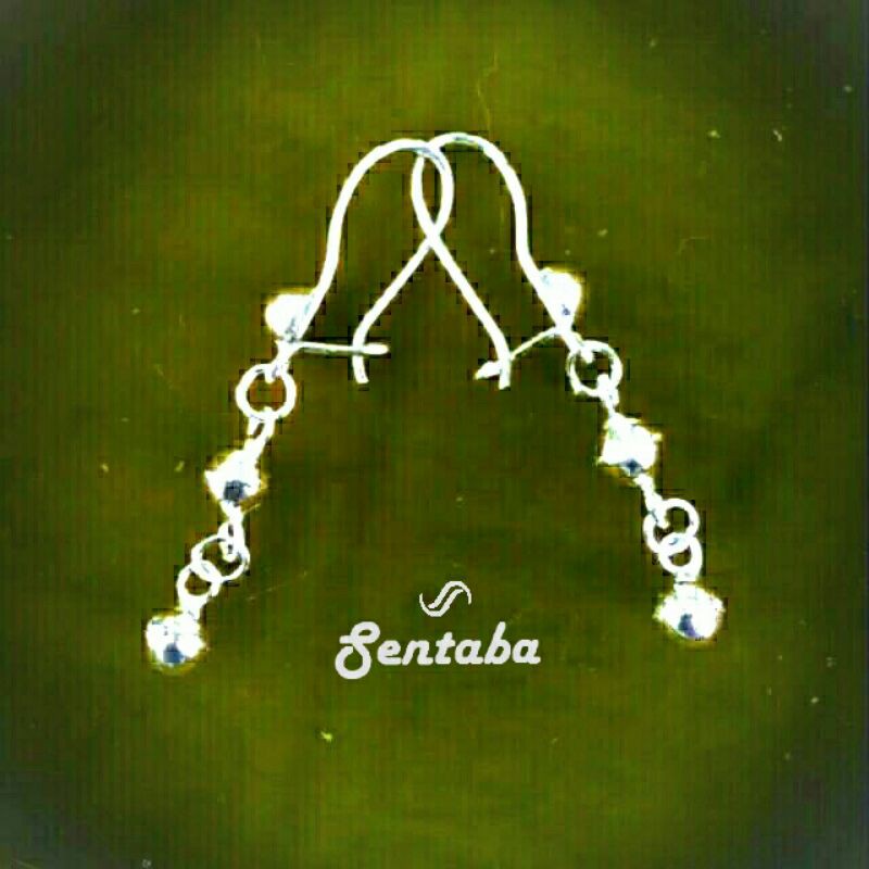 Anting Perak Murni 999