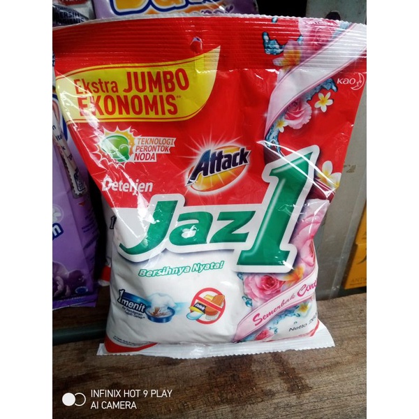 attack jaz1 detergen 260gr . murah