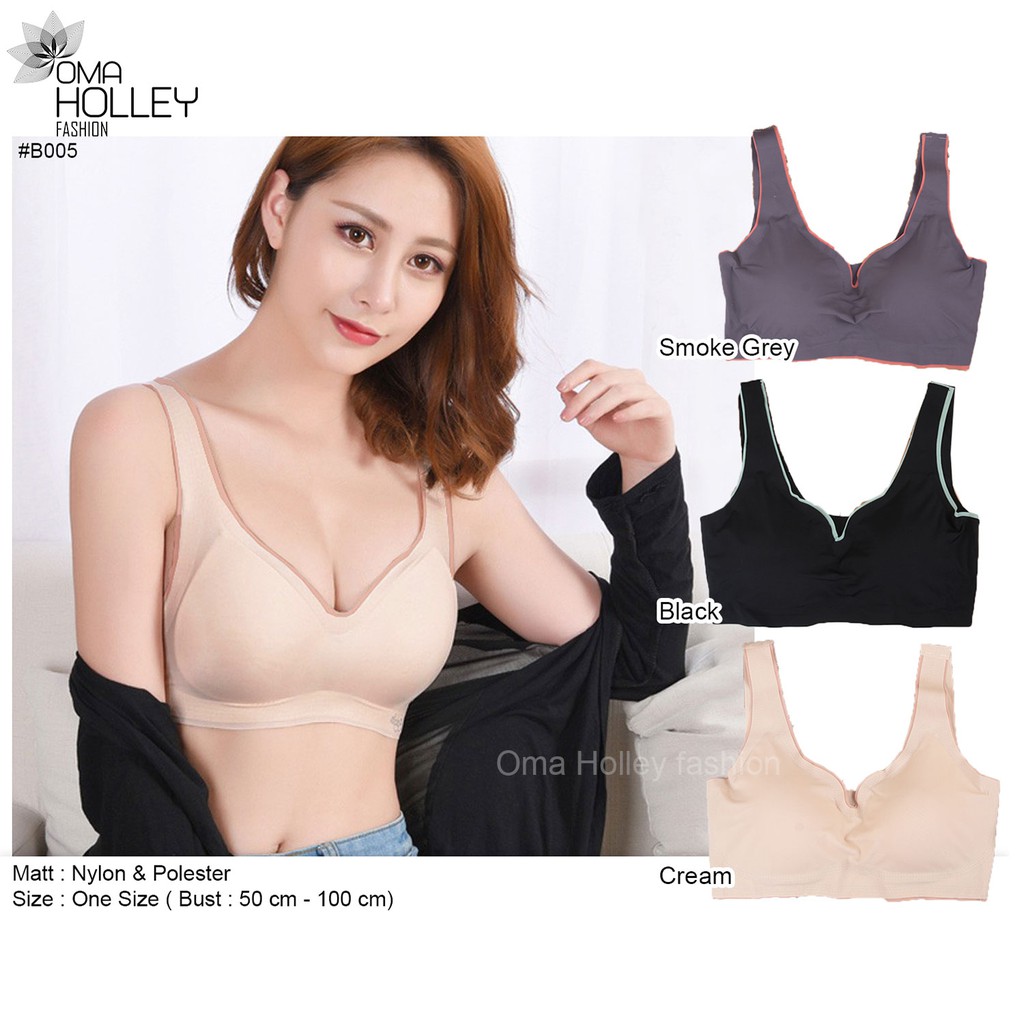 (COD) OH Fashion Bra Seamless Wanita #B005