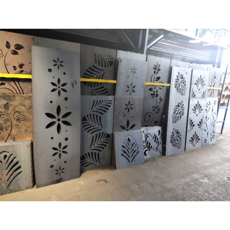 pagar cutting minimalis